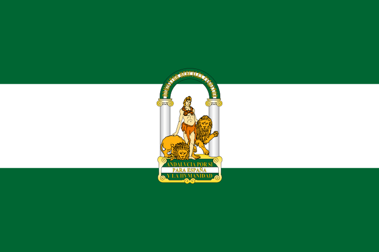 andalusien flagge